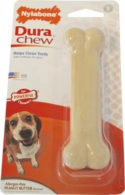 NylaBone Dura Chew Bot Peanutbutter M
