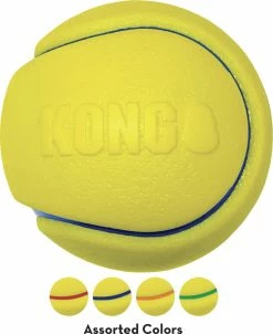 Kong Squeezz Tennis Assorti L 2 St -Hond winkel 0035585012148 los