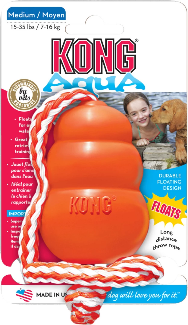 Kong Aqua Met Touw 4 Kong Aqua Met Touw - Afbeelding 3