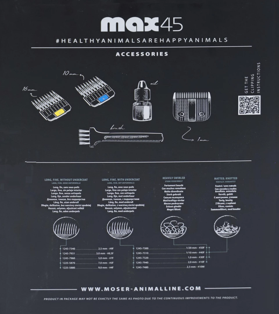 Moser Tondeuse Max 45 5 Moser Tondeuse Max 45 - Afbeelding 3