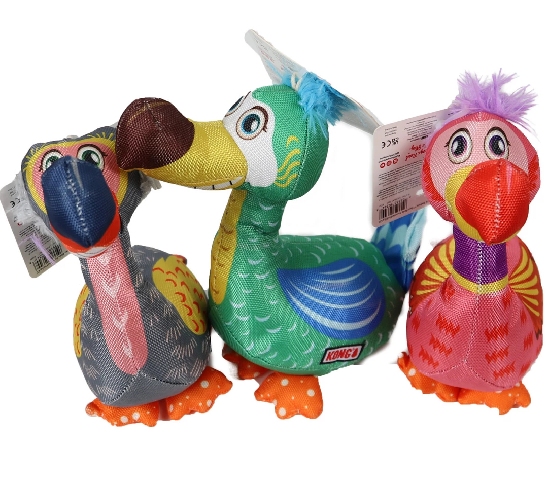 Kong Ballistic Vibez Birds Assorti M/L 3 Kong Ballistic Vibez Birds Assorti M/L