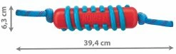 Kong Jaxx Brights Stick Met Touw Assorti L -Hond winkel 0201912 afmetingen