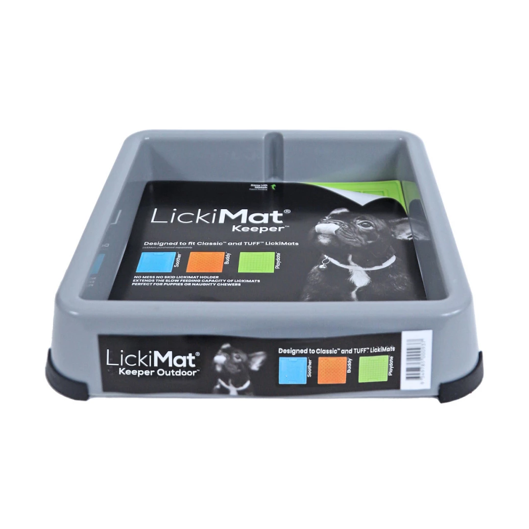 Lickimat Keeper Grijs 4 Lickimat Keeper Grijs - Afbeelding 2