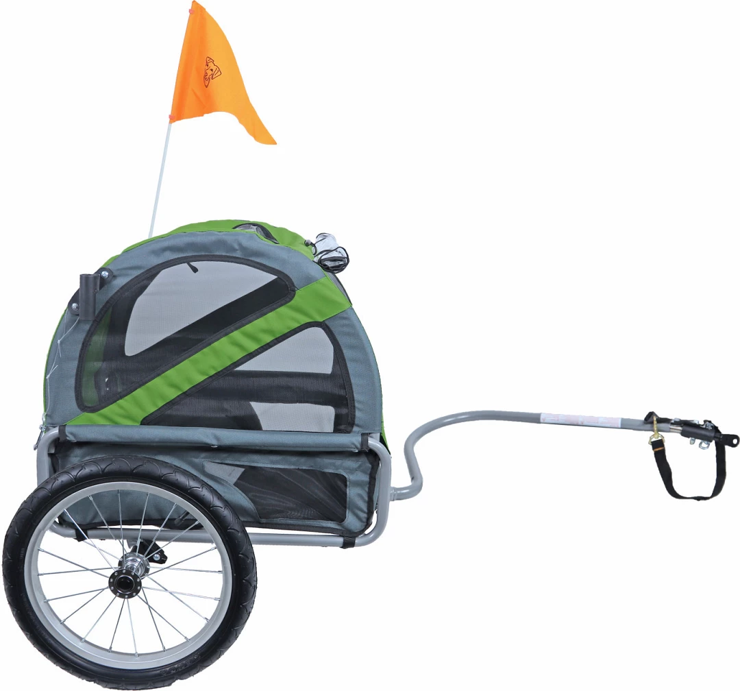 DoggyRide Hondenfietskar Mini 20 Groen/Grijs 4 DoggyRide Hondenfietskar Mini 20 Groen/Grijs - Afbeelding 2