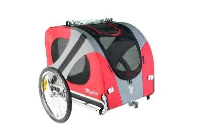 DoggyRide Hondenfietskar Original Cabin Rood/Zwart 3 DoggyRide Hondenfietskar Original Cabin Rood/Zwart