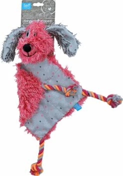 Lief! Lifestyle Girls Teckel Plat Met Piep Assorti 40 Cm -Hond winkel 0426005 rood a