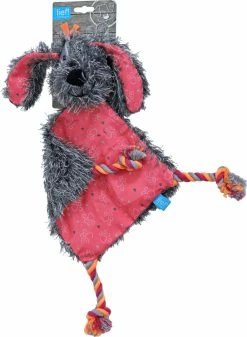 Lief! Lifestyle Girls Teckel Plat Met Piep Assorti 40 Cm -Hond winkel 0426005 zwart a