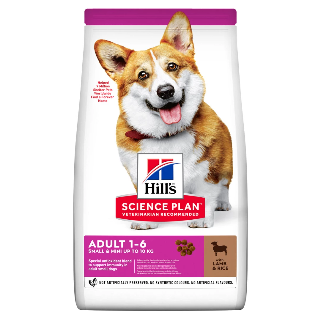 Hill's Science Plan Adult Small & Mini Lam & Rijst 1,5 Kg 3 Hill's Science Plan Adult Small & Mini Lam & Rijst 1,5 Kg