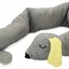 Beeztees Puppy Knuffel Cosy Doggy 120 Cm Grijs -Hond winkel 0619895
