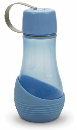 Beeztees Draagbare Drinkset Aventura Blauw 850 Ml