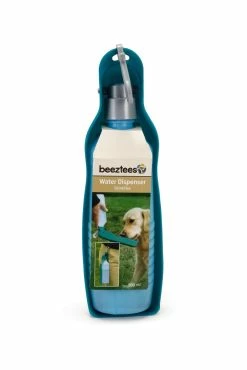 Beeztees Drinkfles Draagbaar Met Clip Blauw -Hond winkel 0650165 verp1