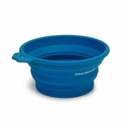 Beeztees Inklapbare Voer- En Drinkbak Blauw Ø 17 Cm