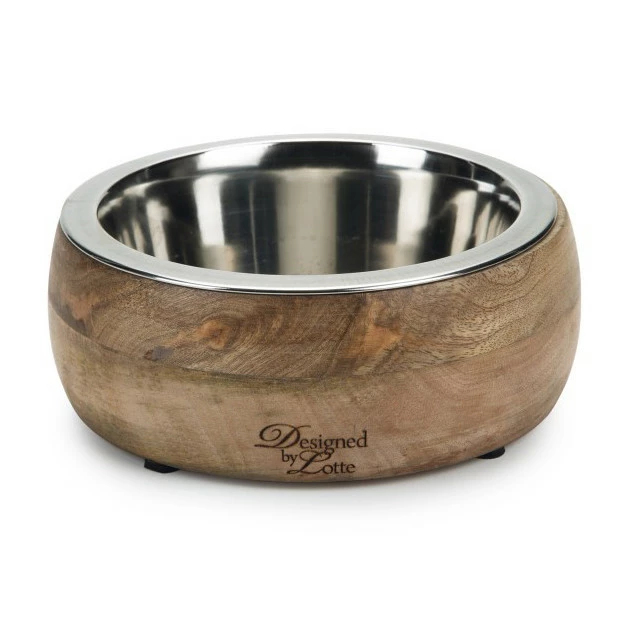 Designed By Lotte Voer-en Drinkbak Mandira Bruin 4 Designed By Lotte Voer-en Drinkbak Mandira Bruin - Afbeelding 2