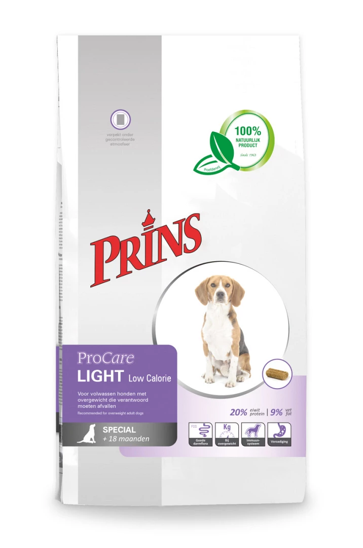 Prins Hondenvoer ProCare Light Low Calorie 3 Kg 3 Prins Hondenvoer ProCare Light Low Calorie 3 Kg