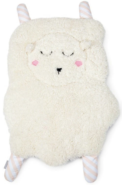 Beeztees Puppy Vloerkussen Shaggy Wit 3 Beeztees Puppy Vloerkussen Shaggy Wit