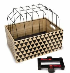 Beeztees Houten Fietsmand Touring Met Kap