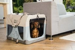 Beeztees Nylon Bench Travel Time Lichtblauw -Hond winkel 0715160 sfeer1