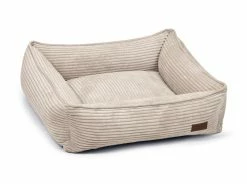 Designed By Lotte Hondenmand Ribbed Lichtgrijs