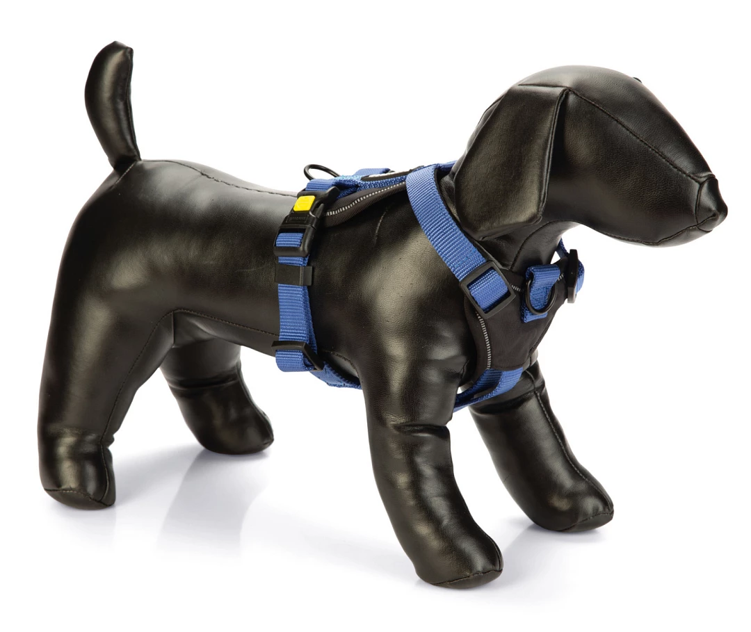 Beeztees Premium Y-Tuig Parinca Blauw 3 Beeztees Premium Y-Tuig Parinca Blauw