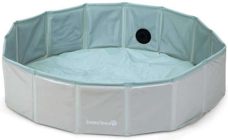 Beeztees Puppy Ballenbad Funchie Grijs/groen 3 Beeztees Puppy Ballenbad Funchie Grijs/groen