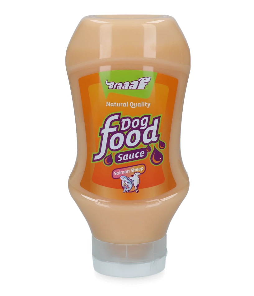 Braaaf Dog Food Sauce Zalmolie & Schapenvet 500 Ml 3 Braaaf Dog Food Sauce Zalmolie & Schapenvet 500 Ml