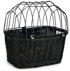 Beeztees Fietsmand + Kap Zwart