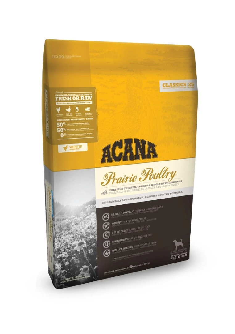 Acana Classics Hondenvoer Prairie Poultry 6 Kg 3 Acana Classics Hondenvoer Prairie Poultry 6 Kg