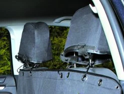 TRIXIE Luxe Autodeken Zwart -Hond winkel 1324 3