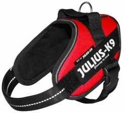 Julius K9 IDC Powerharness Red -Hond winkel 16IDC R M