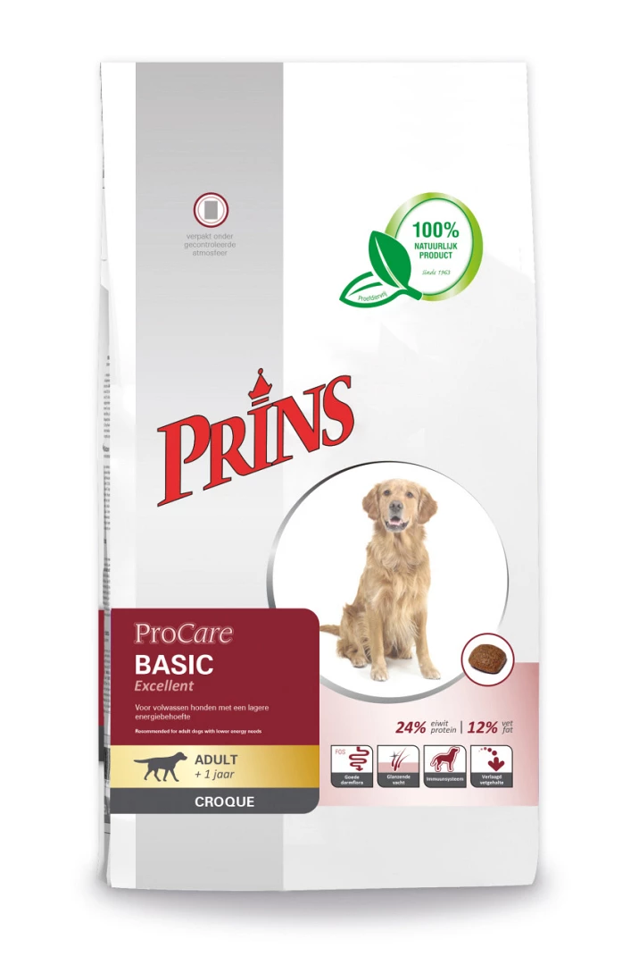 Prins Hondenvoer ProCare Croque Basic Excellent 2 Kg 3 Prins Hondenvoer ProCare Croque Basic Excellent 2 Kg