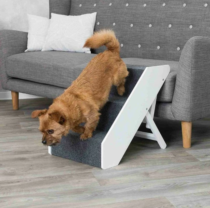 TRIXIE Trap In Hoogte Verstelbaar Wit 4 TRIXIE Trap In Hoogte Verstelbaar Wit - Afbeelding 2