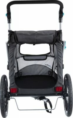 TRIXIE Opvouwbare Hondenfietskar Grijs -Hond winkel 4011905127941 2
