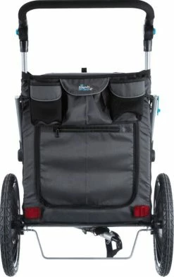 TRIXIE Opvouwbare Hondenfietskar Grijs -Hond winkel 4011905127965 2