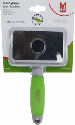 Moser Slicker Borstel Large -Hond winkel 4015110015413
