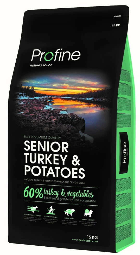 Profine Hondenvoer Senior Turkey & Potatoes 15 Kg 3 Profine Hondenvoer Senior Turkey & Potatoes 15 Kg