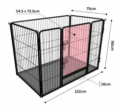 Flamingo Kennel Kazan Black -Hond winkel 520255 T 01