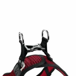 Hunter Hondentuig Hilo Comfort Rood -Hond winkel 66601 C Tuig Hilo Comfort Mesh rood met refl. Bies