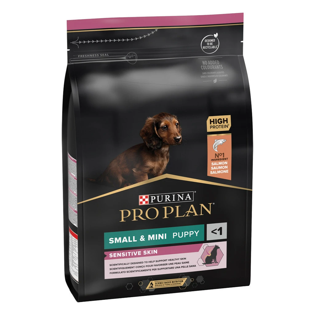 Pro Plan Hondenvoer Small & Mini Puppy Sensitive Skin 3 Kg 3 Pro Plan Hondenvoer Small & Mini Puppy Sensitive Skin 3 Kg