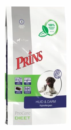 Prins Hondenvoer ProCare Dieet Huid & Darm 3 Kg