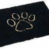 DOG GONE SMART Dirty Dog Droogloopmat Zwart -Hond winkel 8419