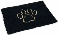 DOG GONE SMART Dirty Dog Droogloopmat Zwart