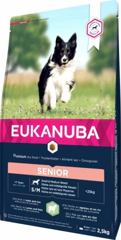 Eukanuba Hondenvoer All Breeds Mature/ Senior Lamb 2,5 Kg 5 Eukanuba Hondenvoer All Breeds Mature/ Senior Lamb 2,5 Kg -Hond winkel 8710255121420 2