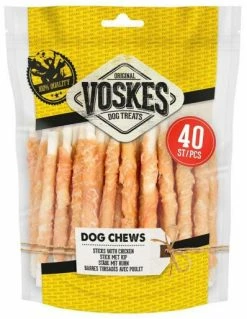 Voskes Voeders Voskes Rawhide Met Kip Twist 40 St