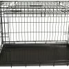 Boon Premium Hondenbench Met Deur En Schuifdeur Zwart -Hond winkel 8712901071424