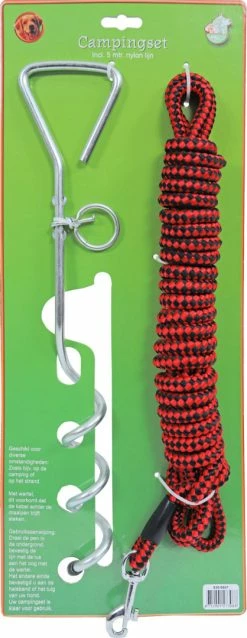 Boon Campingset 5 Mtr Lijn En Draaipen