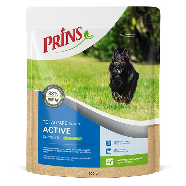 Prins Hondenvoer TotalCare Super Active Complete 10 Kg 3 Prins Hondenvoer TotalCare Super Active Complete 10 Kg