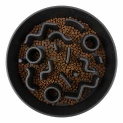 District 70 Slow Feeder Dark Grey 16 District 70 Slow Feeder Dark Grey -Hond winkel 8717202615964 2