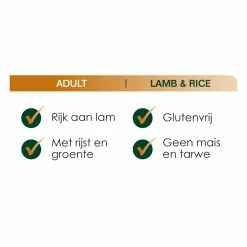 Premium Care Original Adult Lamb & Rice 3 Kg 6 Premium Care Original Adult Lamb & Rice 3 Kg -Hond winkel Adult Lamb Rice USPs