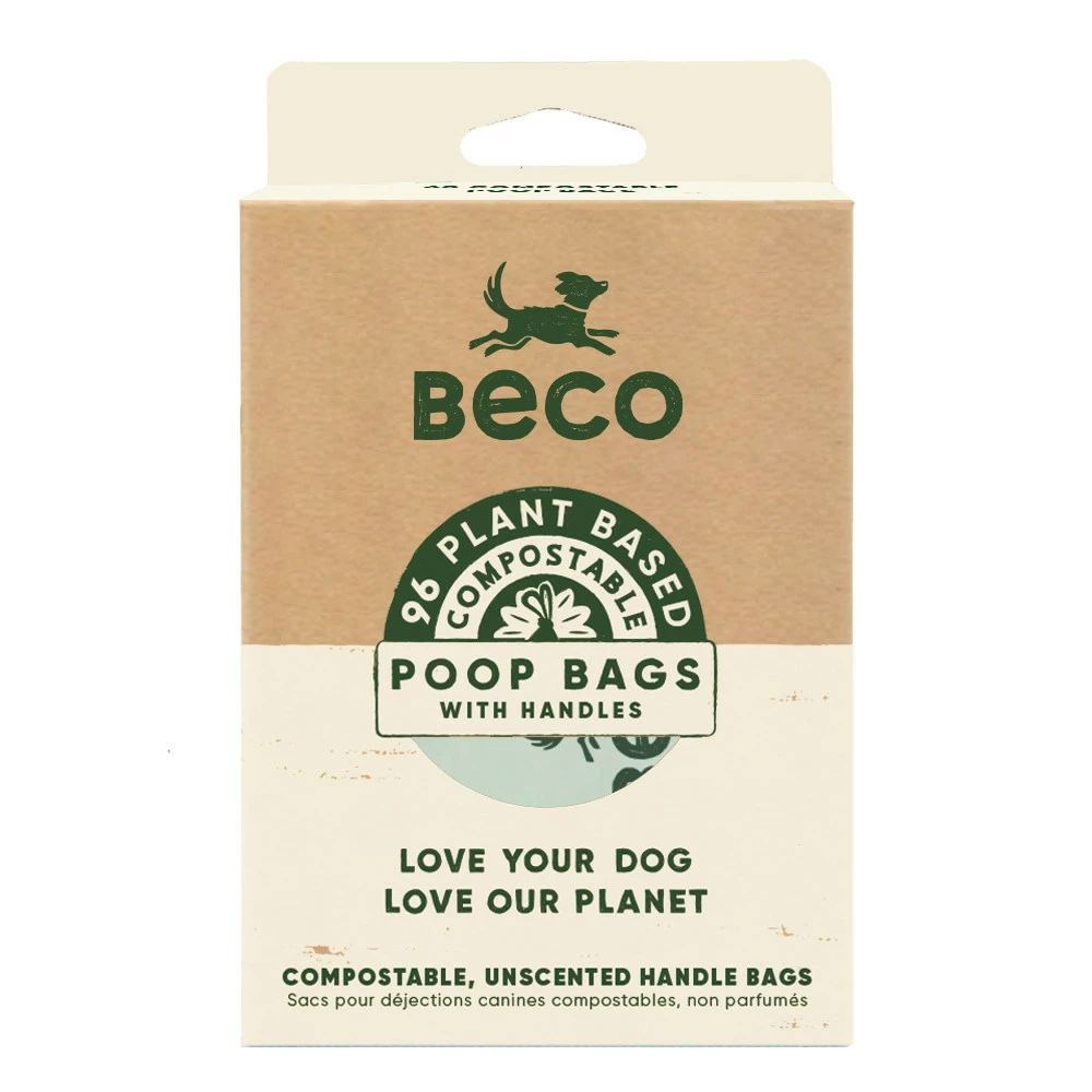 Beco Pets Poepzakjes Met Handvatten Composteerbaar 96 St 3 Beco Pets Poepzakjes Met Handvatten Composteerbaar 96 St