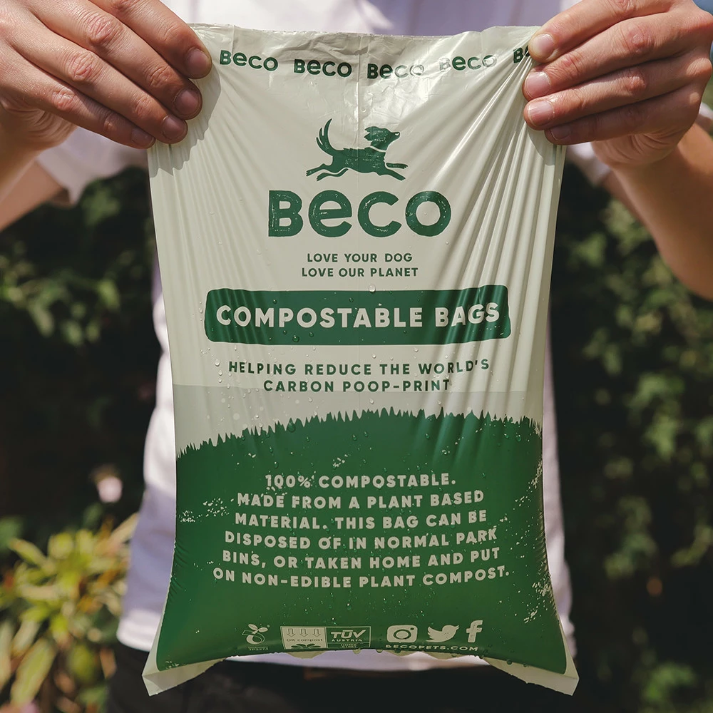 Beco Pets Poepzakjes Composteerbaar 8 X 12 St 4 Beco Pets Poepzakjes Composteerbaar 8 X 12 St - Afbeelding 2